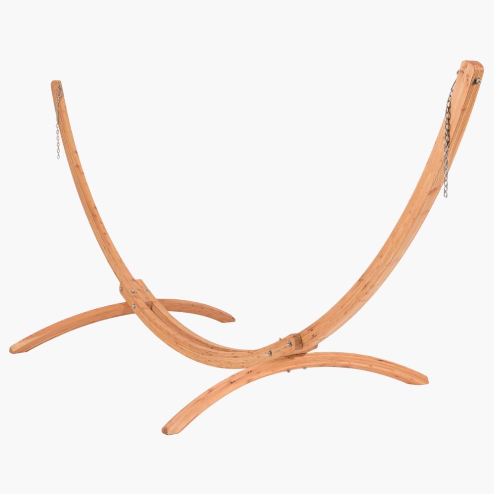 Premium Larch Wood Hammock Stand – Double Size