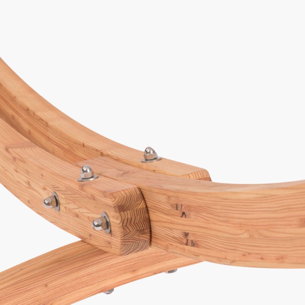 Premium Larch Wood Hammock Stand – Double Size