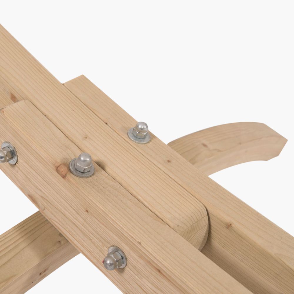 Spruce Wood Hammock Stand – Double Size